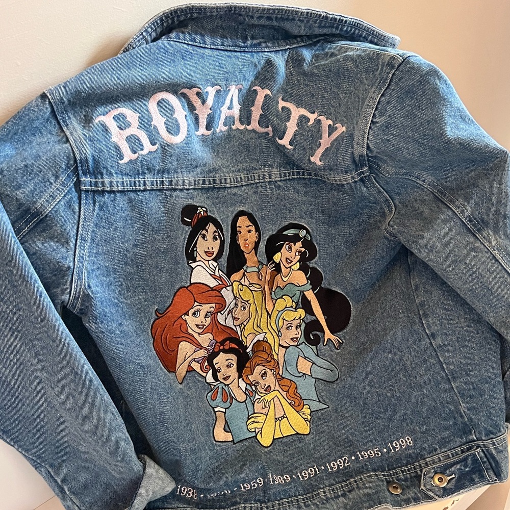 Disney princess denim jacket